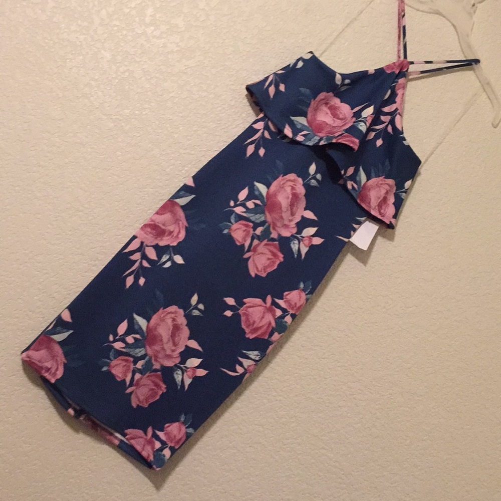 Bodycon Floral Dress